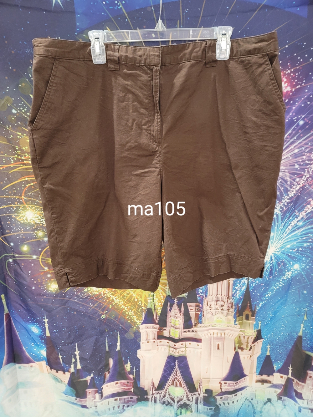 Kim Rogers Brown Women's Bermuda Shorts
